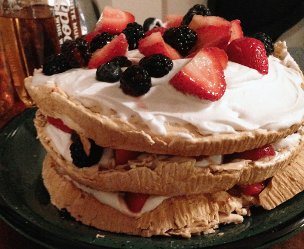 Summer Berry Pavlova (Gluten-Free, Dairy-Free)
